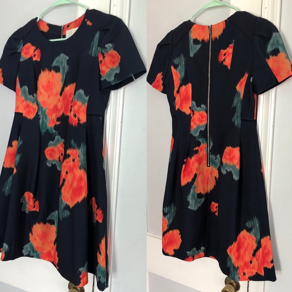 Anthro Poppy Palette Dress by McGinn 2 $198 MINT - Picture 3 of 7